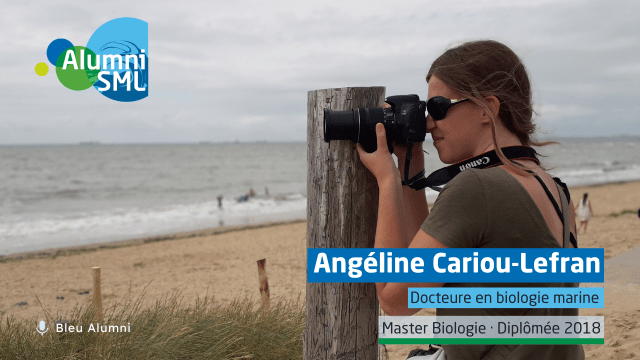 Bleu Alumni #7 : Angéline Cariou-Lefran, du Master Biologie Marine à Post-doctorante en Irlande